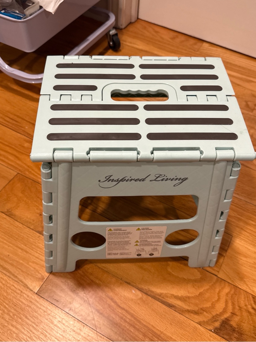 Inspired Living Foldable Step Stool in Mint